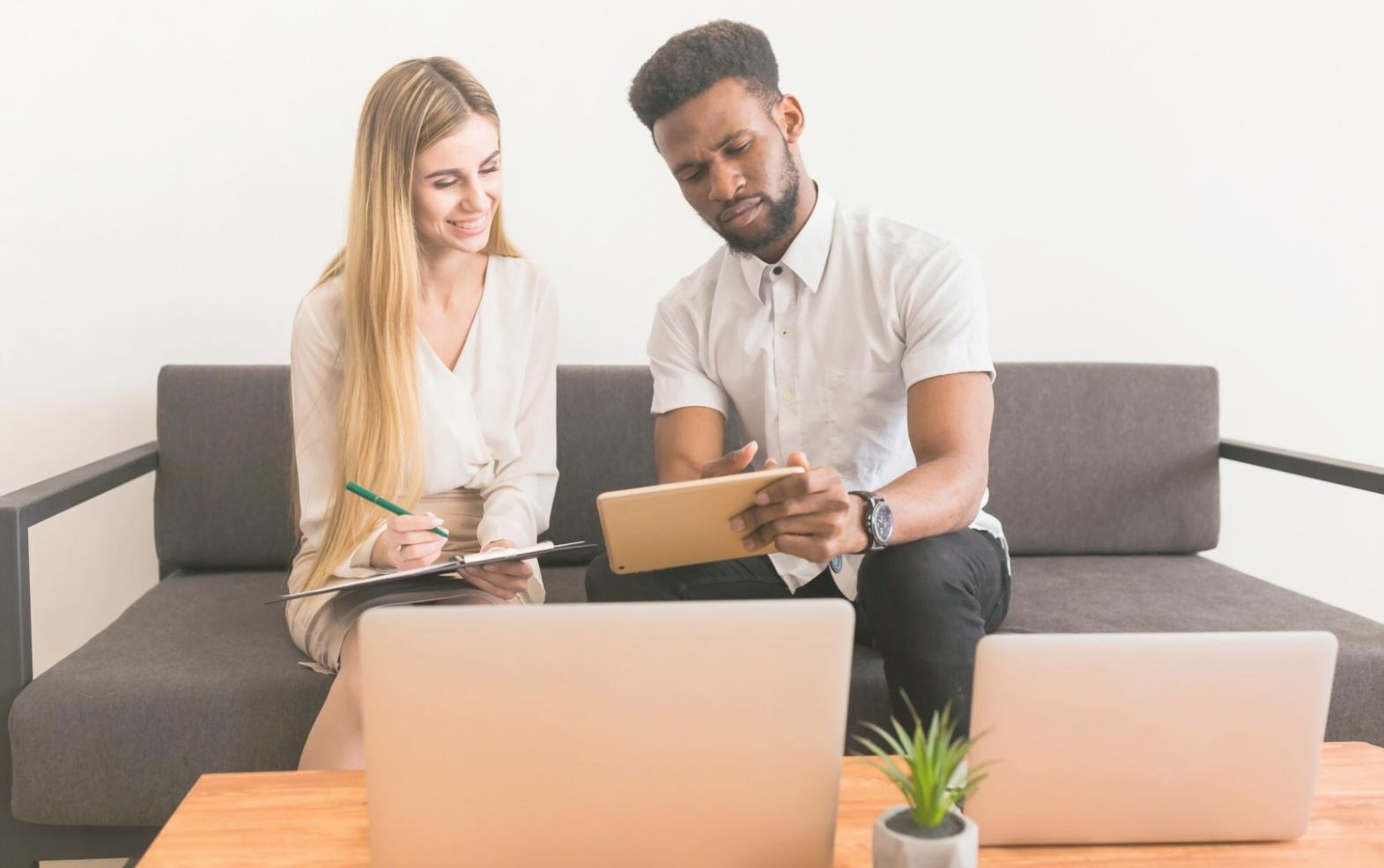 Professional network training lab with modern equipment and learning stations